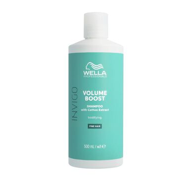 Volume Boost Shampoo Fine Hair 500 ml Wells Image 1