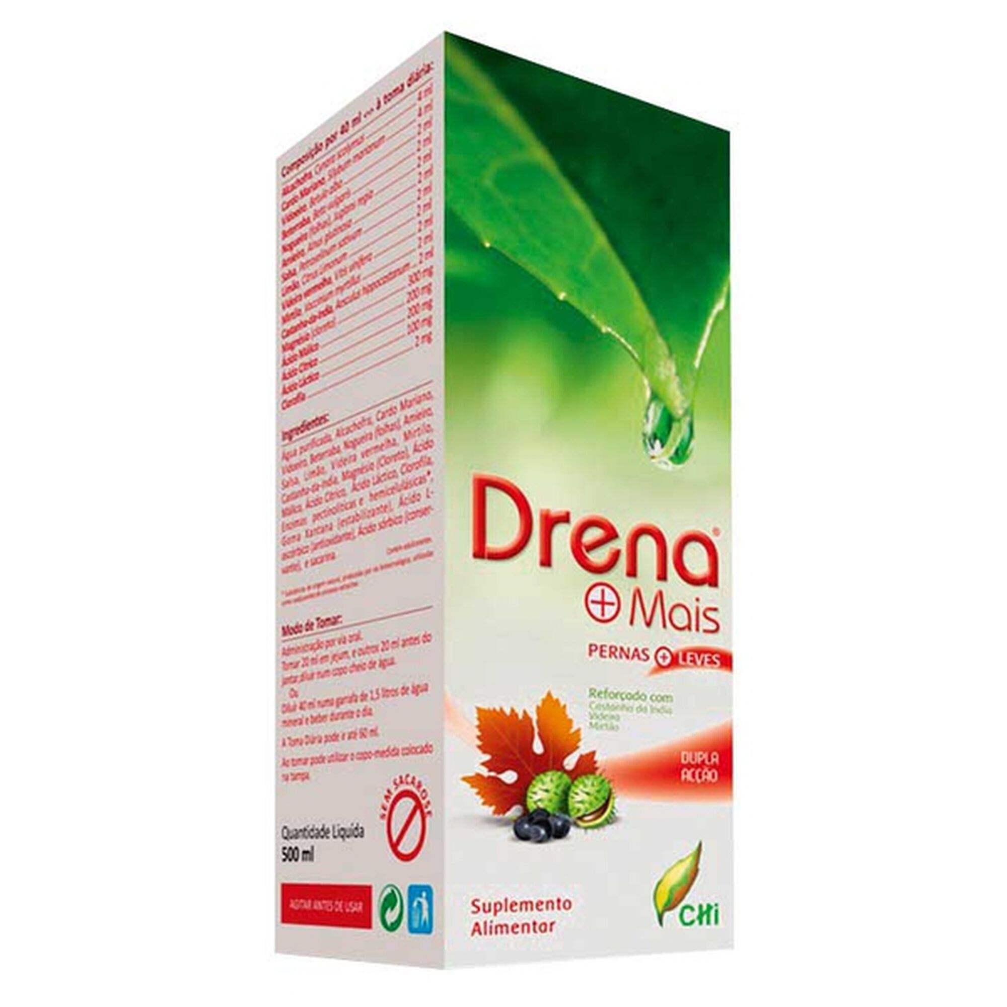 Suplemento Ação Drenante Pernas Cansadas