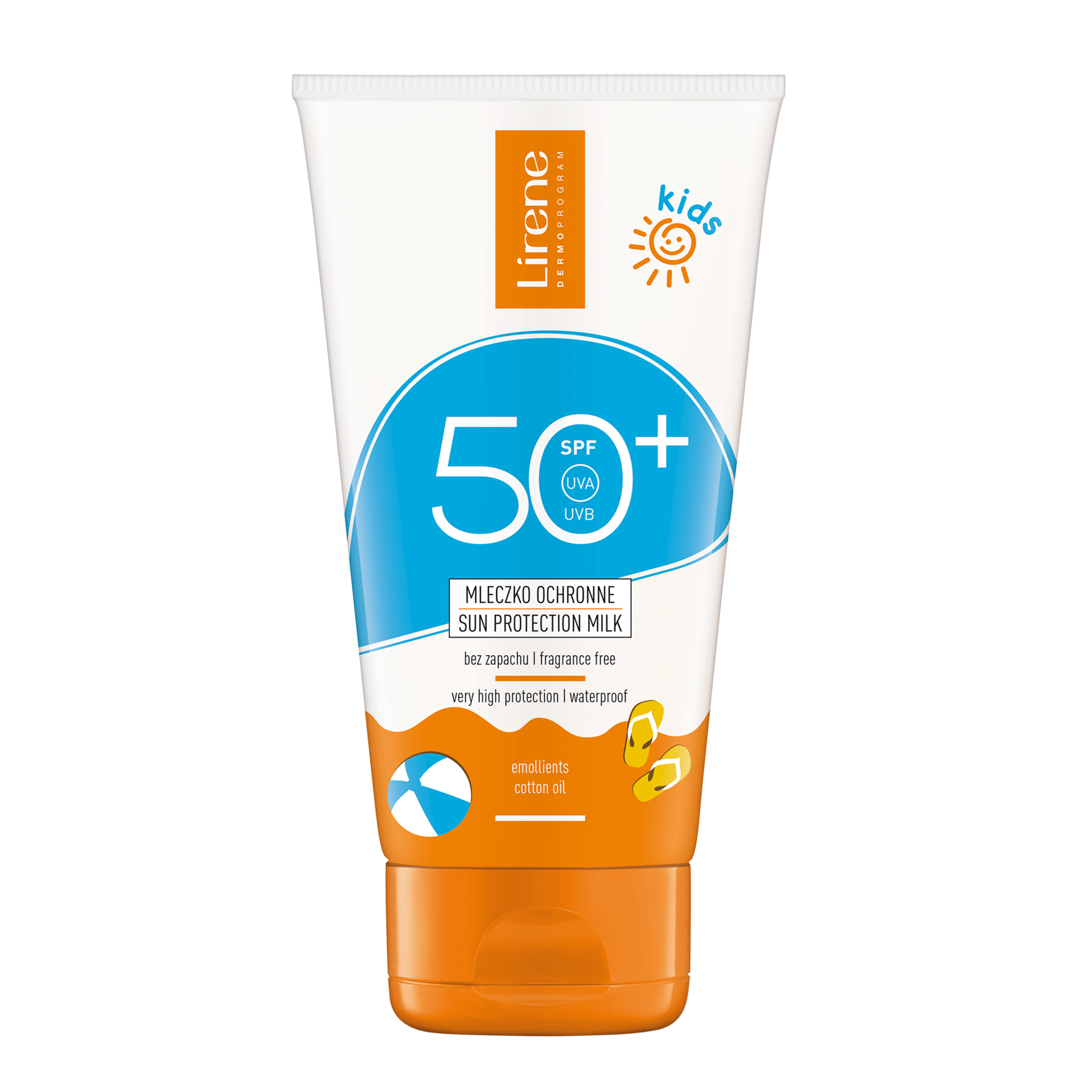 Leite Corpo Protetor Solar Crianças FPS 50+ Lirene