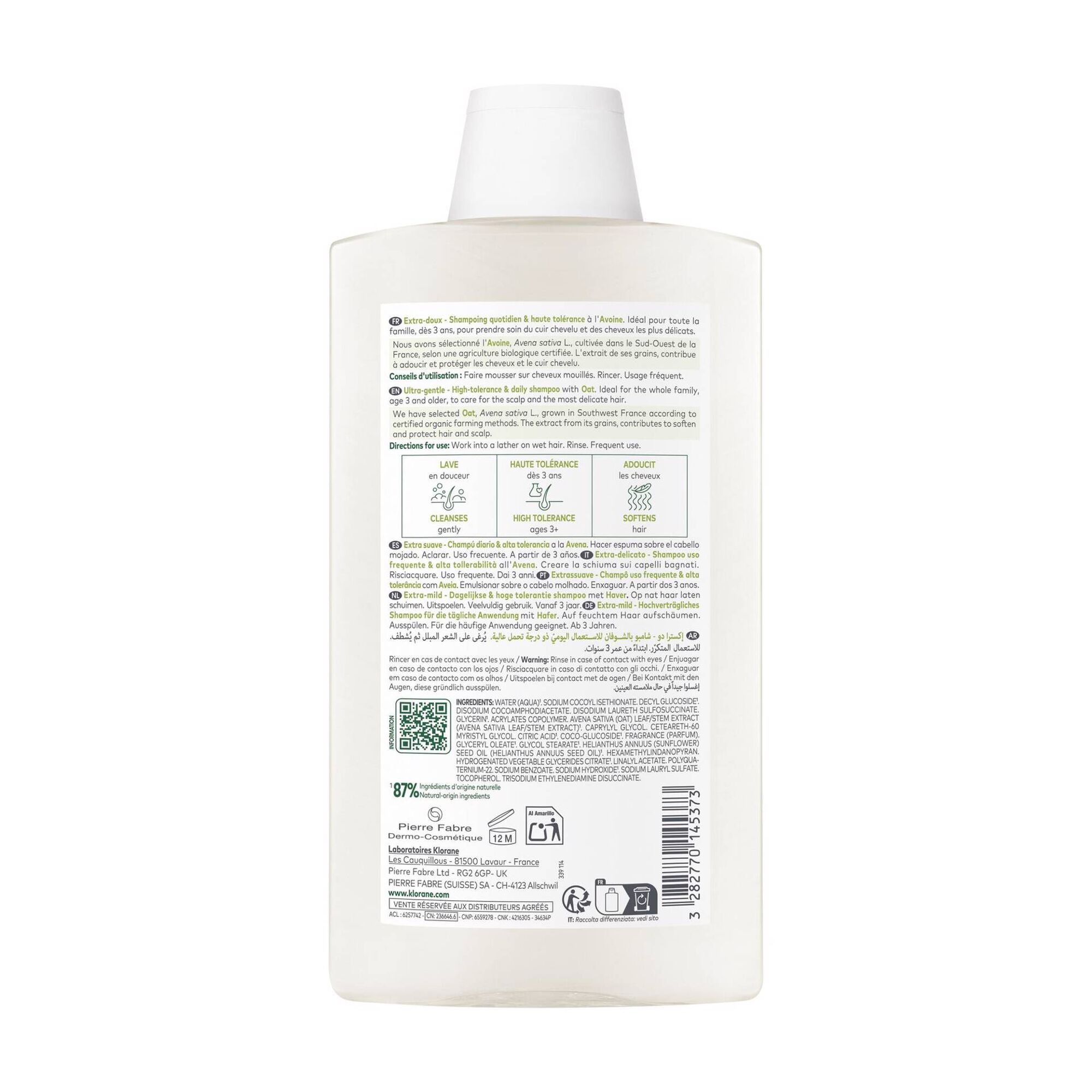 Oat Ultra-Gentle All HairTypes Shampoo