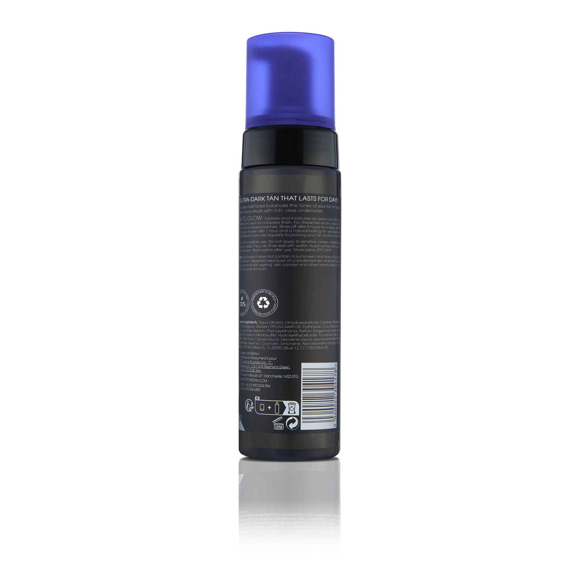 Self Tan Ultra Dark Violet Bronzing Mousse
