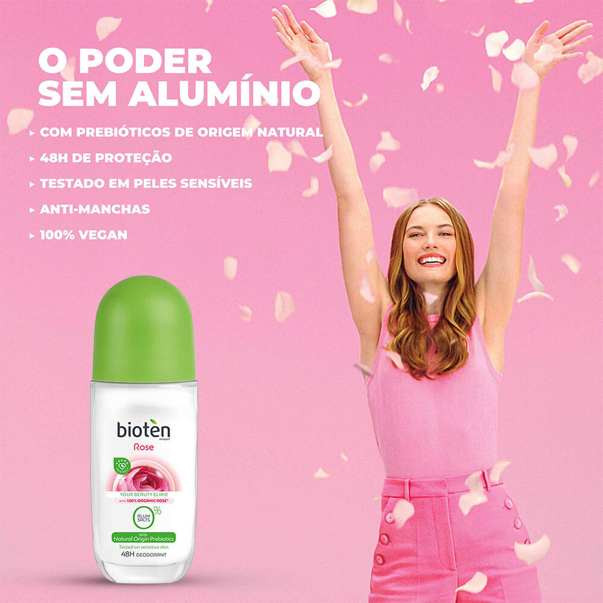 Deo Roll On Rose 0% Alu