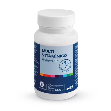 Multivitamínico Homem 50+ Wells Image 1