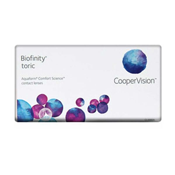 Lentes de Contacto Biofinity Toric   6 un