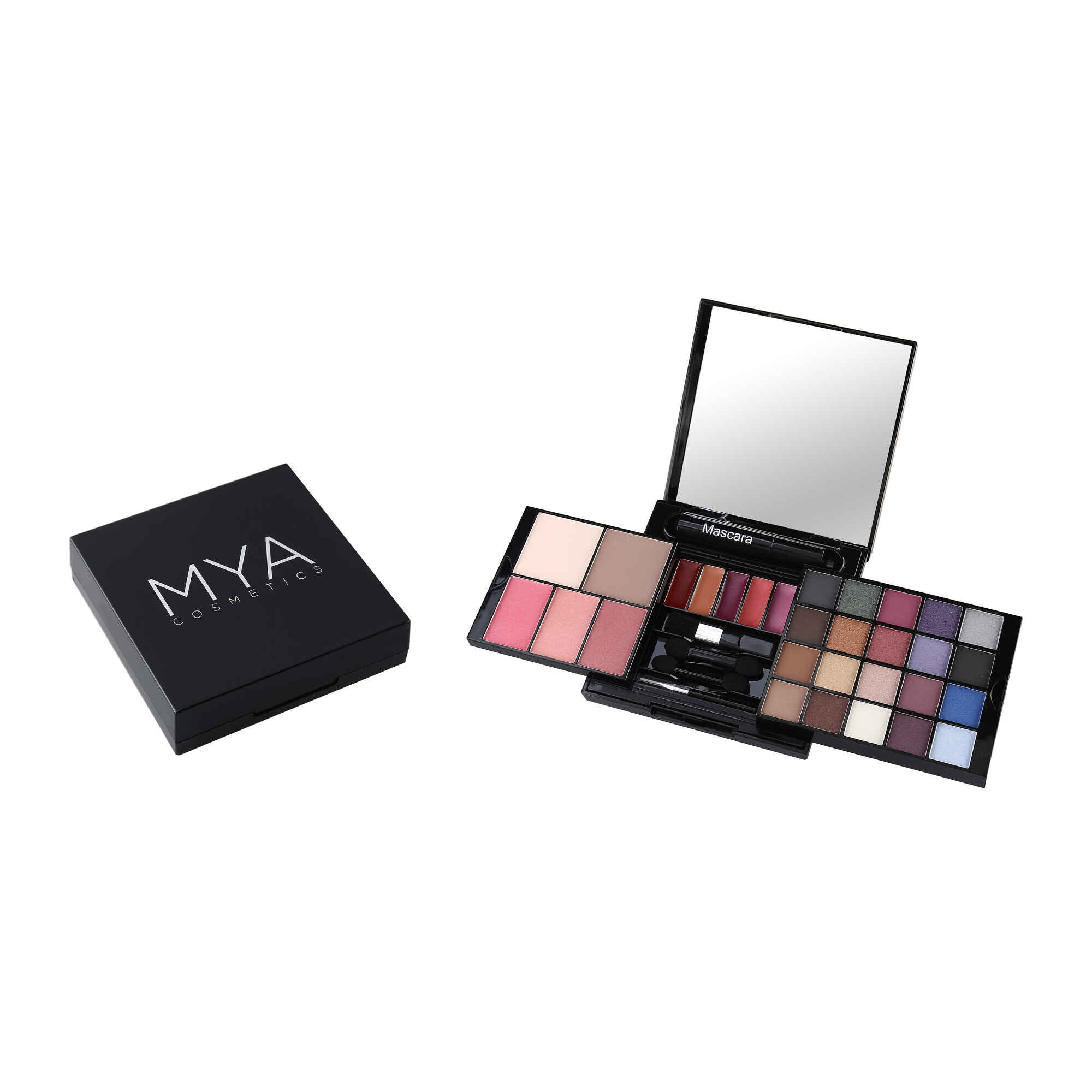 Kit Maquilhagem Sortido Olhos e Rosto 26 Tons Mya