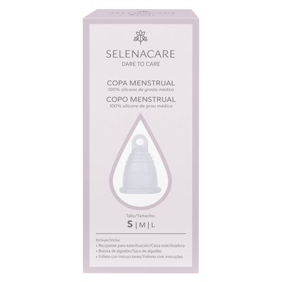 Copo Menstrual Transparente S
