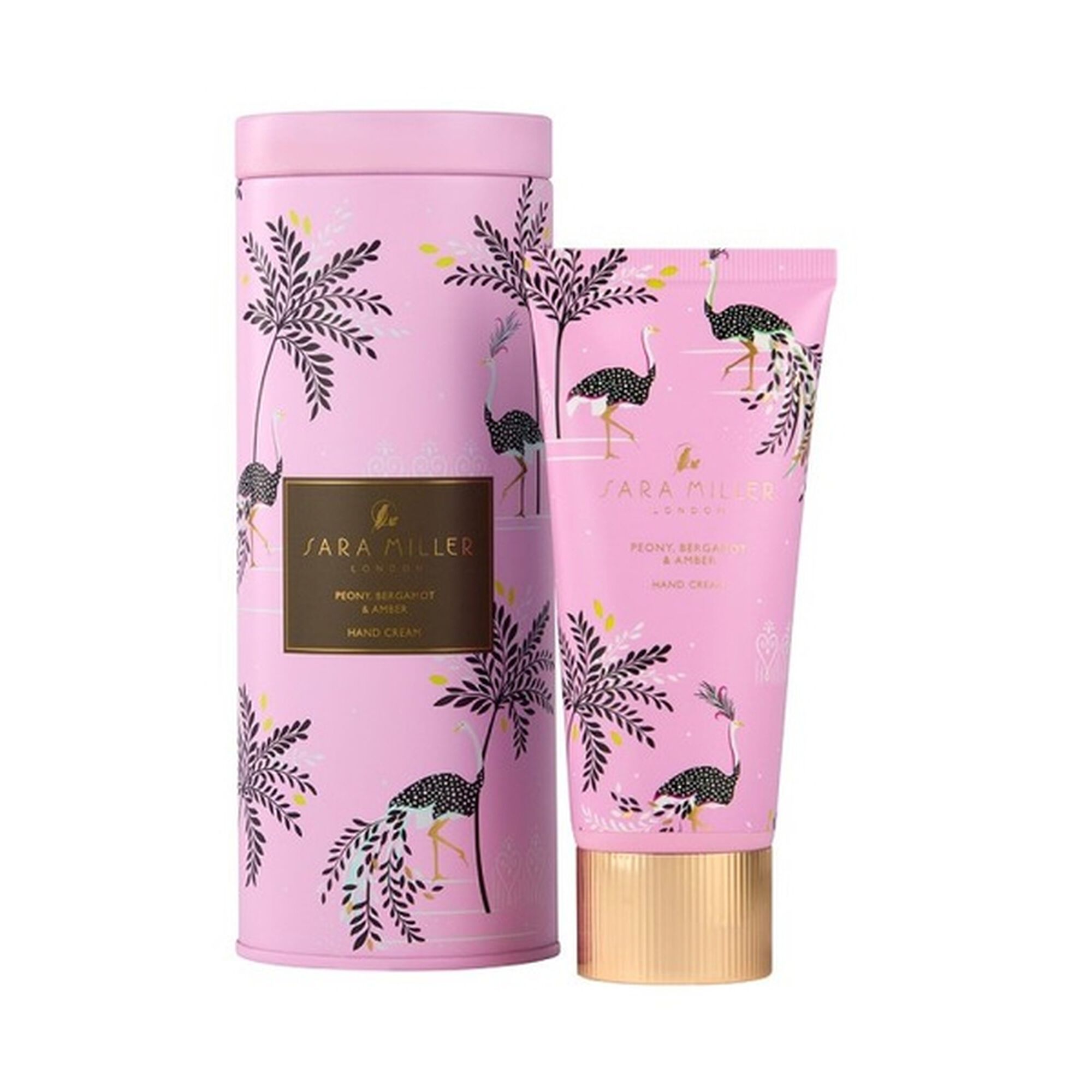 Hand Cream in Tin Peony Bergamor