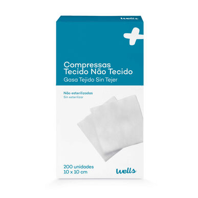 Compressas Tecido não Tecido Wells
