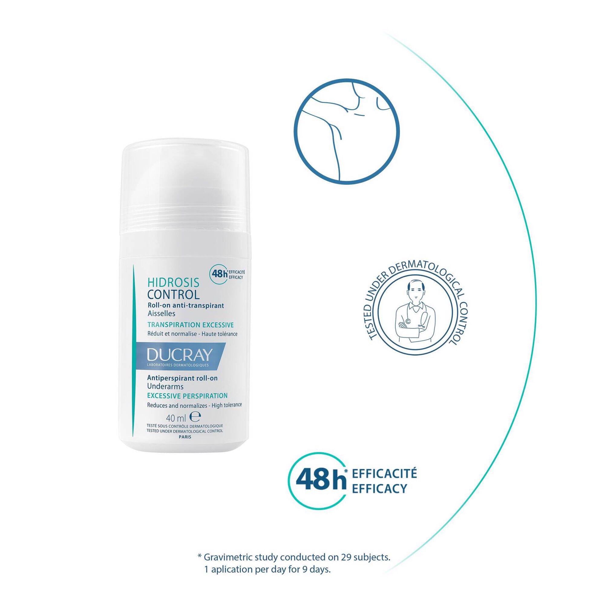 Hidrosis Control Antiperspirant Roll-on