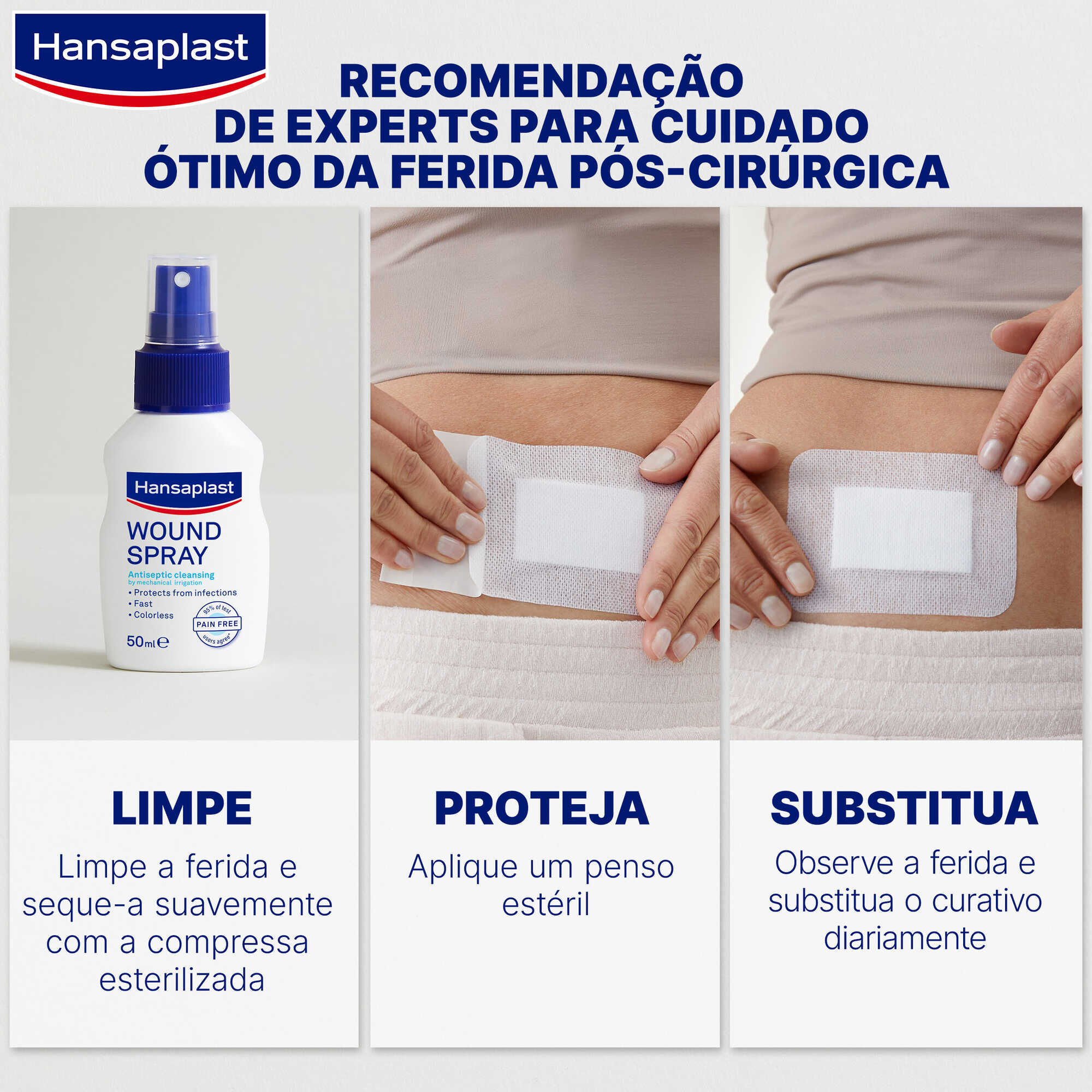 Pensos Hipoalergénico para Pele Sensível