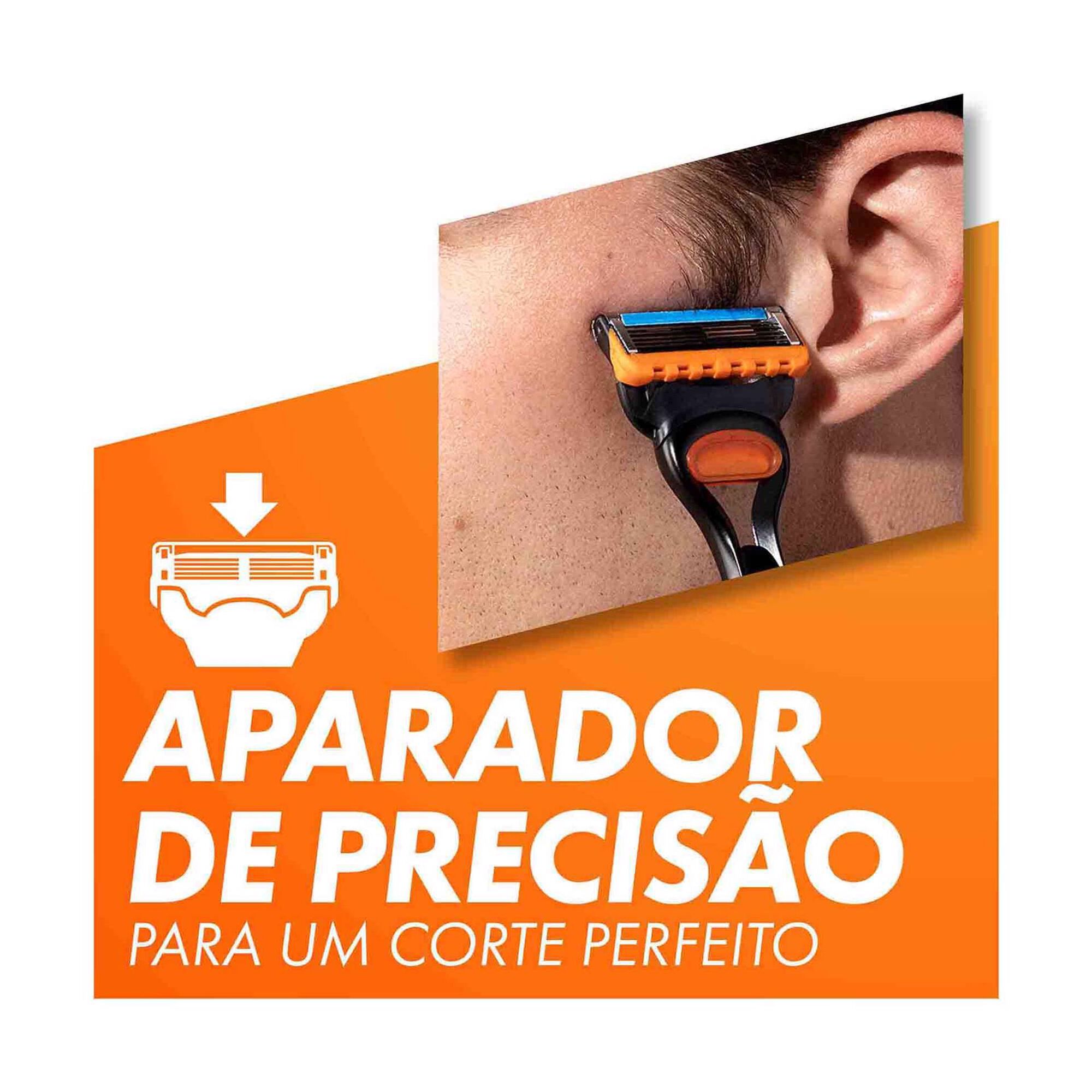 Recargas Lâmina de Barbear Fusion 5