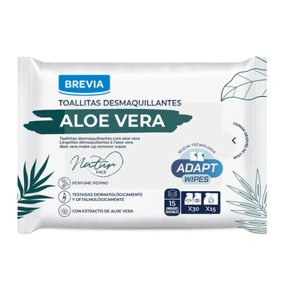 Toallitas Desmaquillantes Aloe Vera Natur