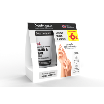 Pack Creme Mãos e Unhas Ação 4 em 1