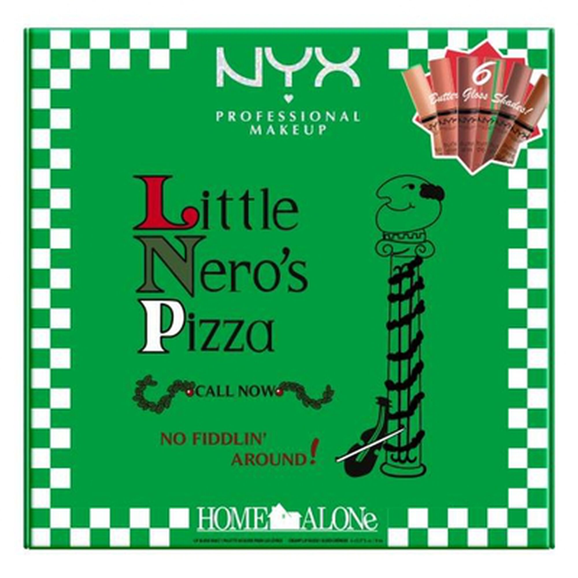 Set Butter Gloss Caixa de Pizza Home Alone