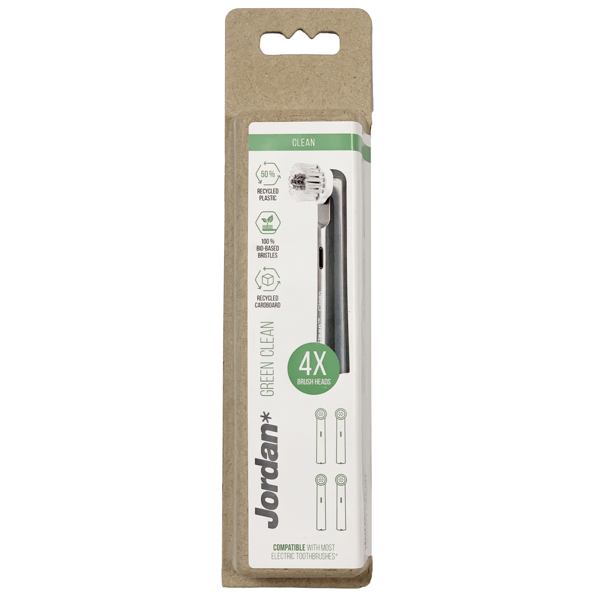 Recargas de Escova de Dentes Green Clean