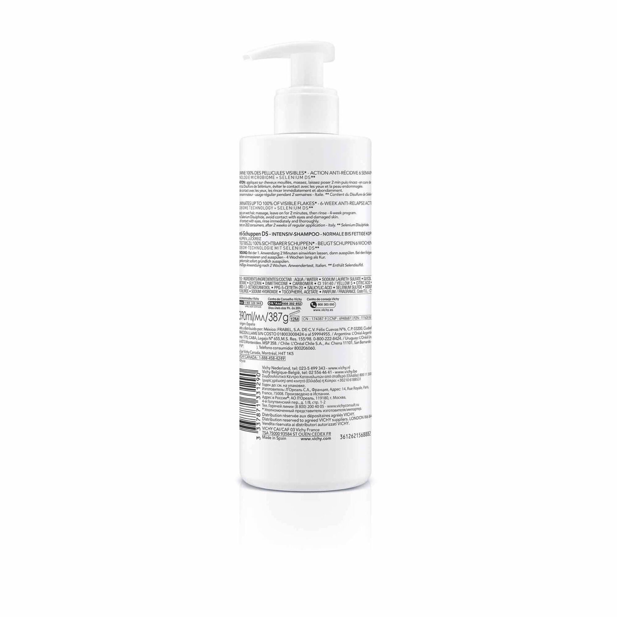 Dercos Anti-Pelicullaire DS Shampooing Gras