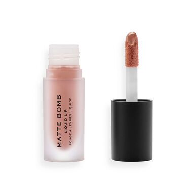 Batom Líquido Sem Brilho Matte Bomb Nude Charm 4.5 ml Wells Image 1