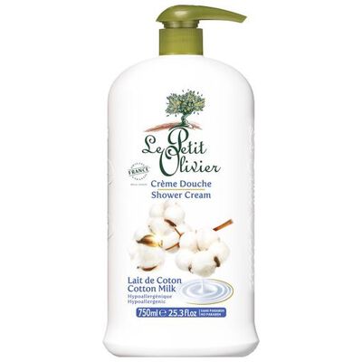 Gel de Banho Leite de Algodão Le Petit Olivier