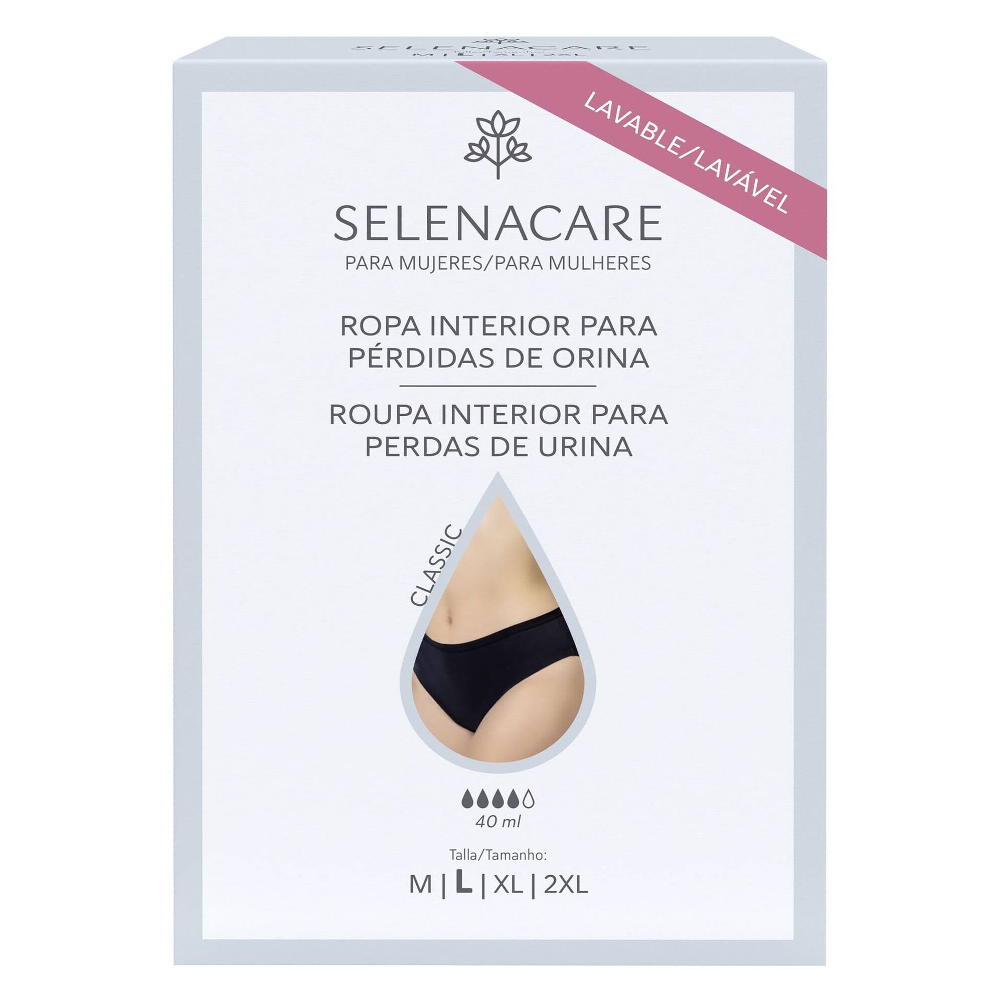 Cueca Incontinência Classic