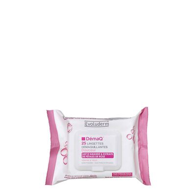 DémaQ Lingettes Démaquillantes Douceur