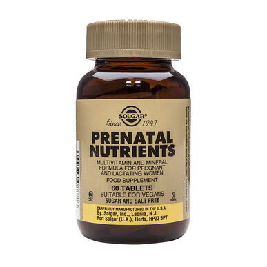 Solgar Prenatal Nutrients Wells Image 1