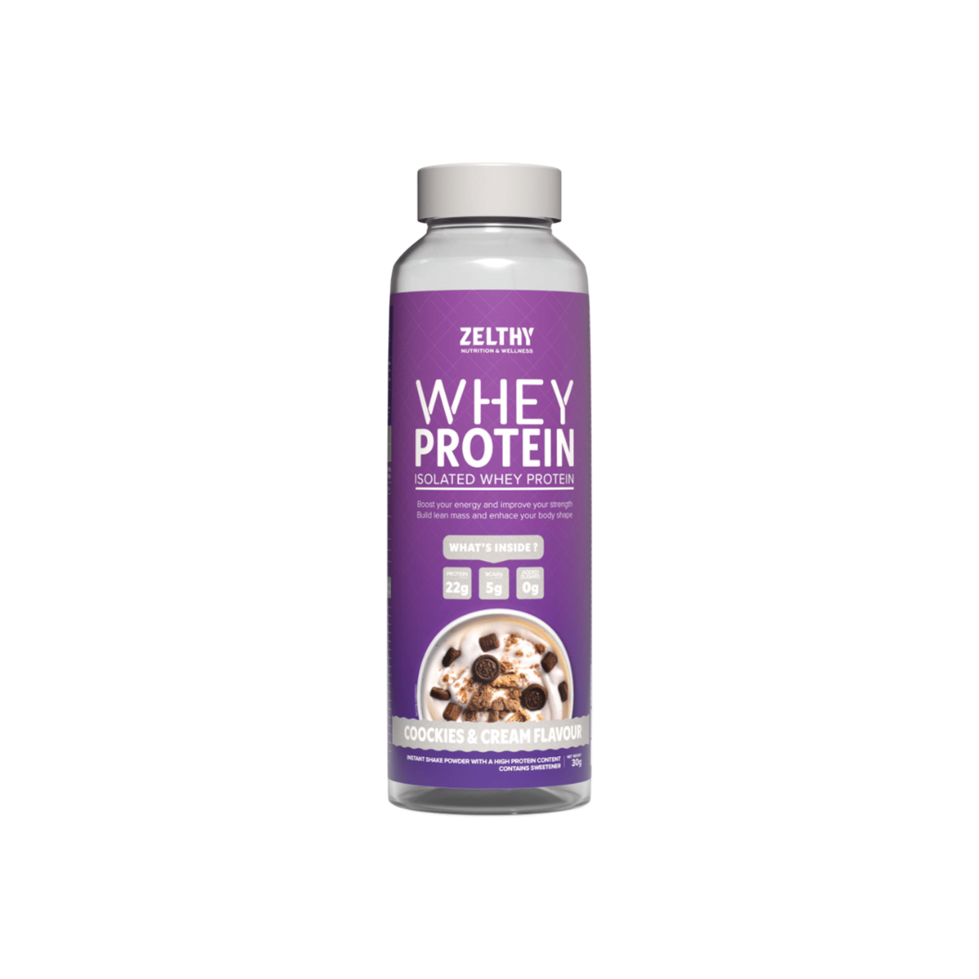 Whey Protein Cookies & Cream Flavour