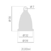 Copo Menstrual Transparente S Wells Image 3