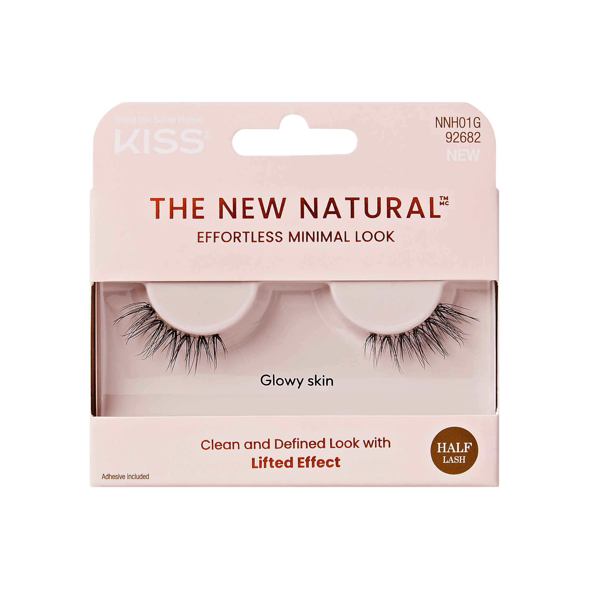 The New Natural Glowy Skin Half Lash