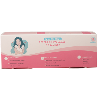 Pack Especial Teste de Ovulação e Gravidez