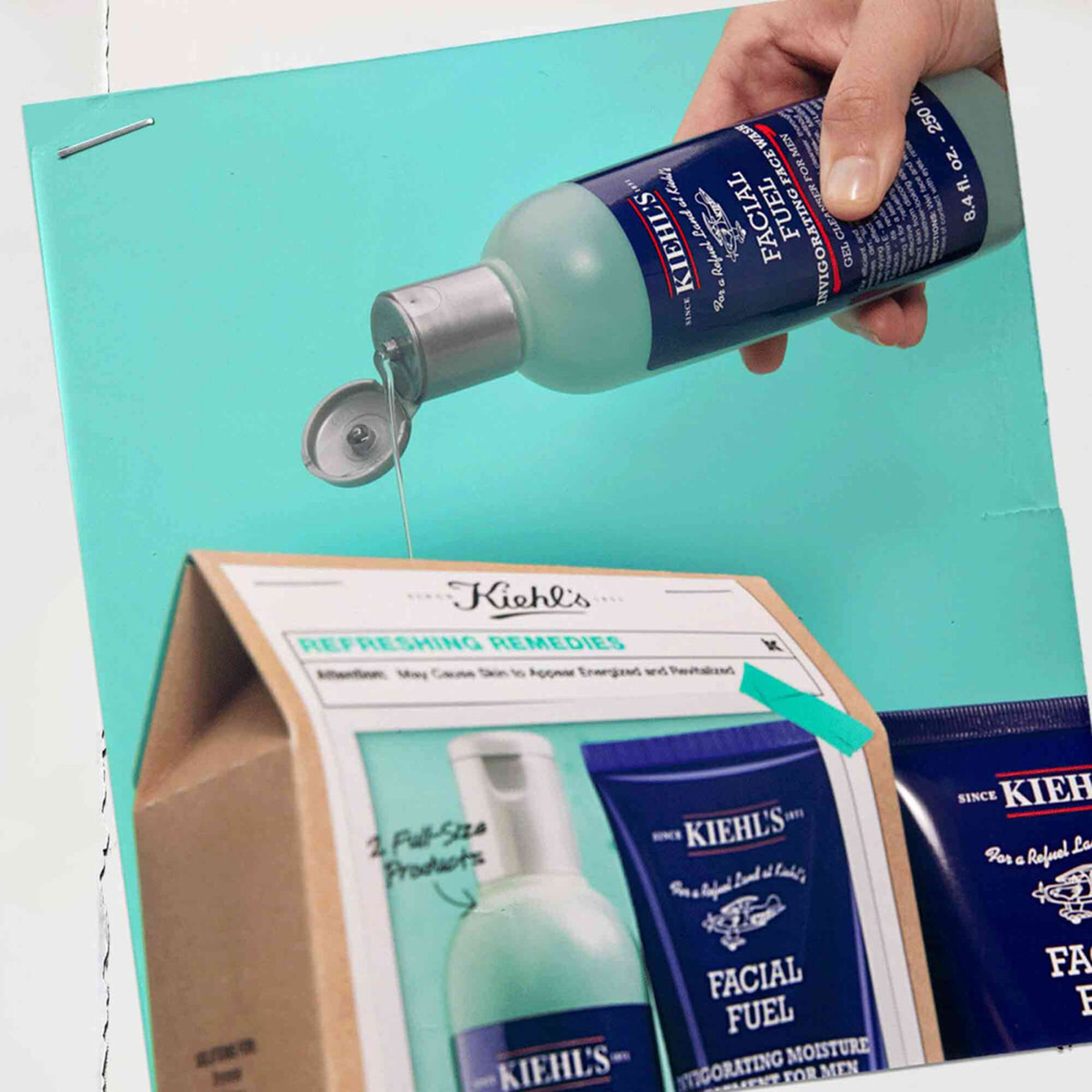 Pack Facial Fuel Face Wash e Moisturizer