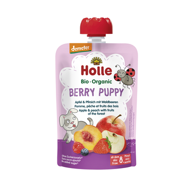 Saqueta Puré de Maçã/Pessego/Frutos Vermelhos +6M Wells