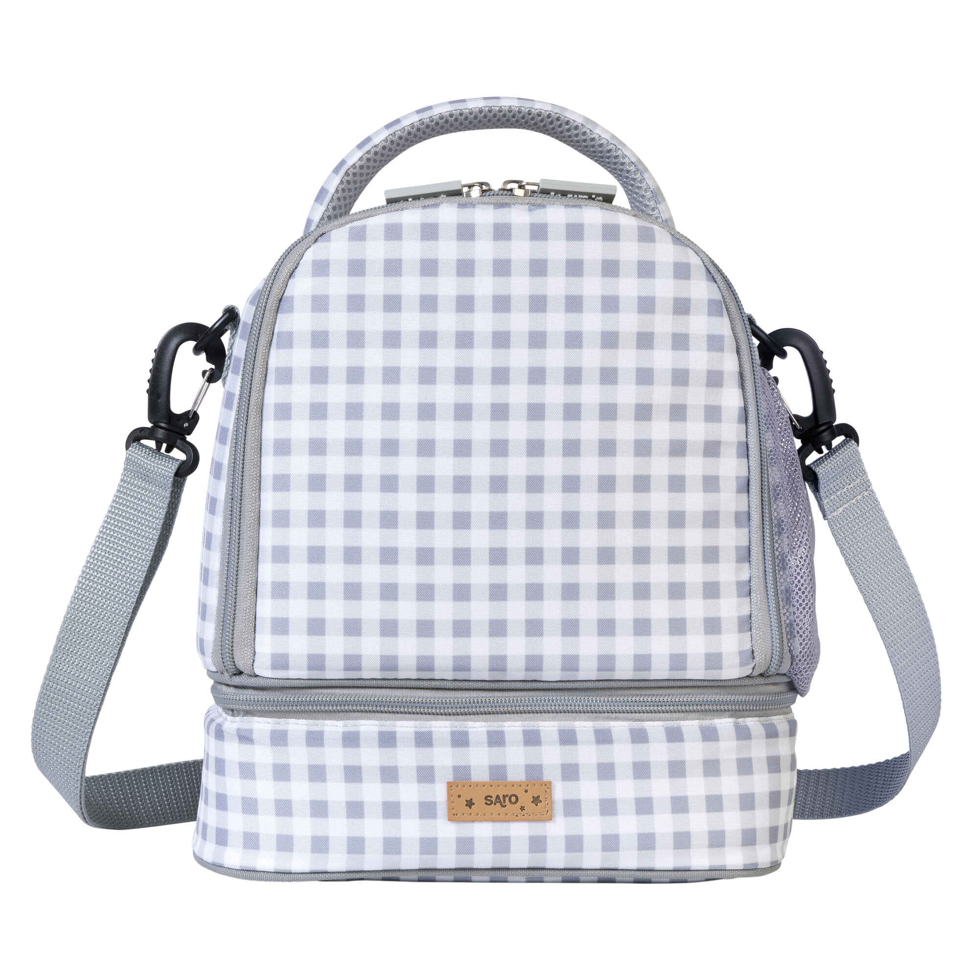 Bolsa Térmica Cinza Vichy