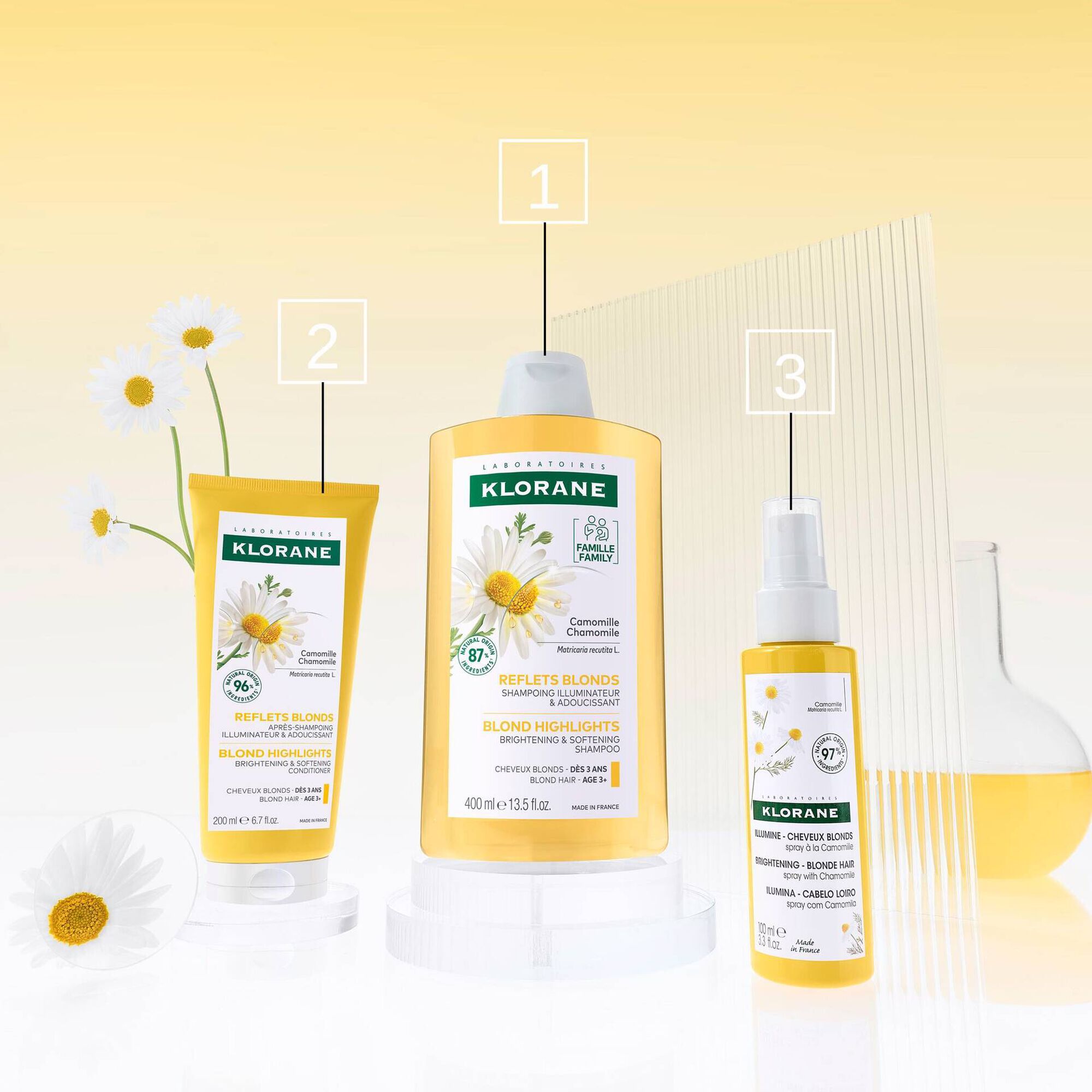 Chamomile Brightening Blond Hair Shampoo