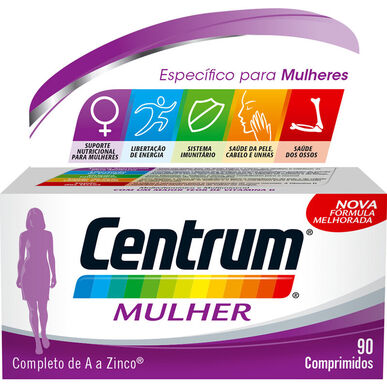 Suplemento Multivitamínico Centrum Mulher Wells Image 1