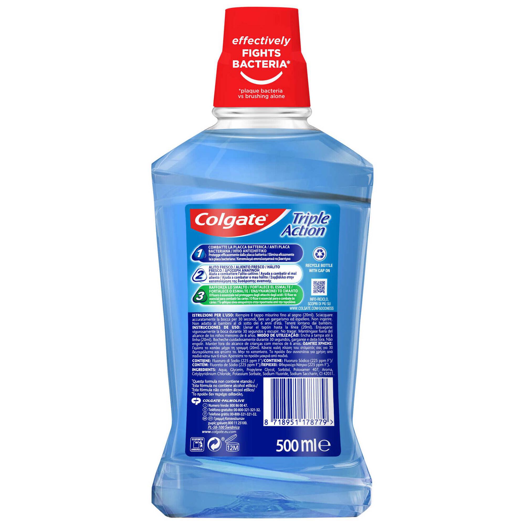 Elixir Triple Action Menta Fresca