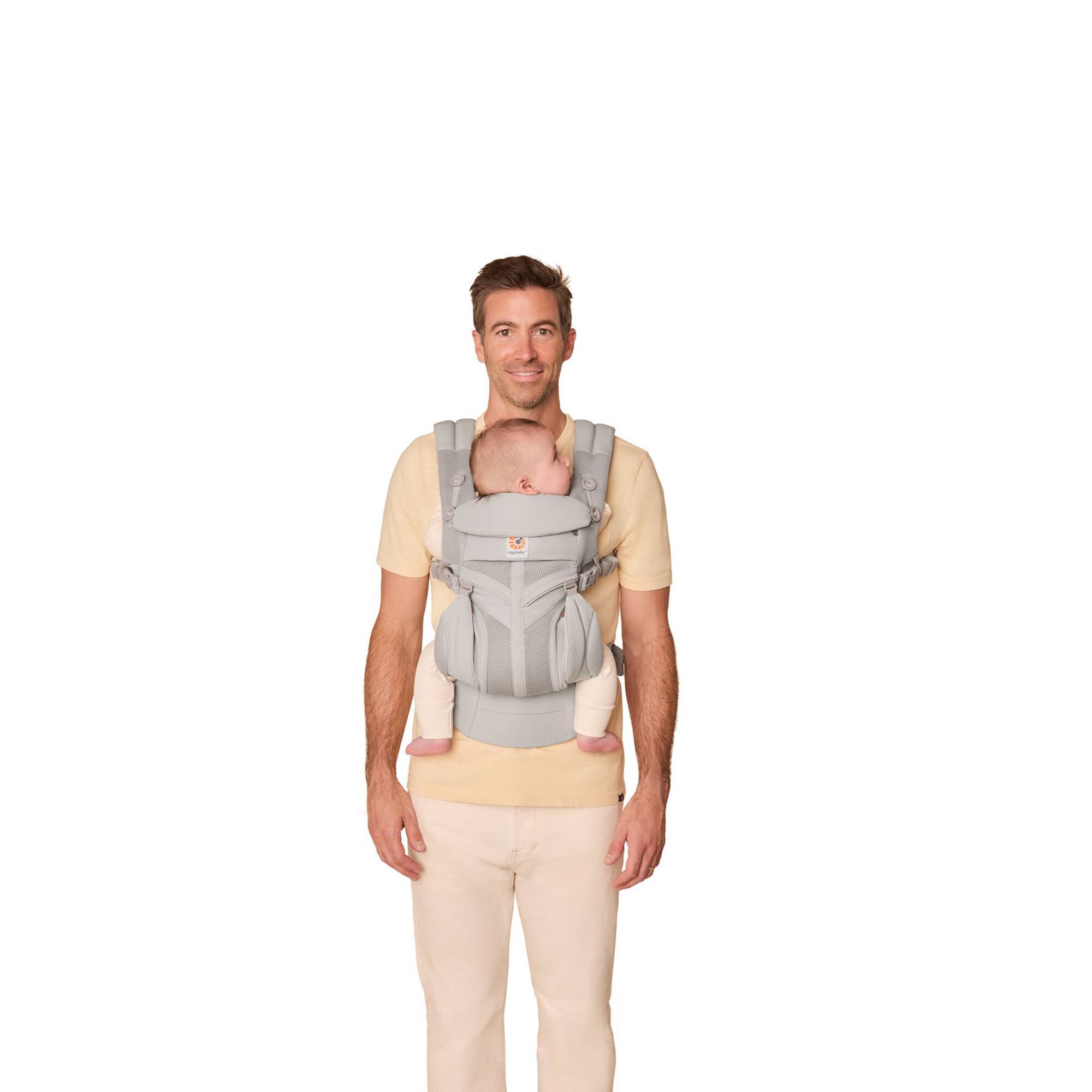 Marsúpio Omni Classic Mesh Pearl Grey