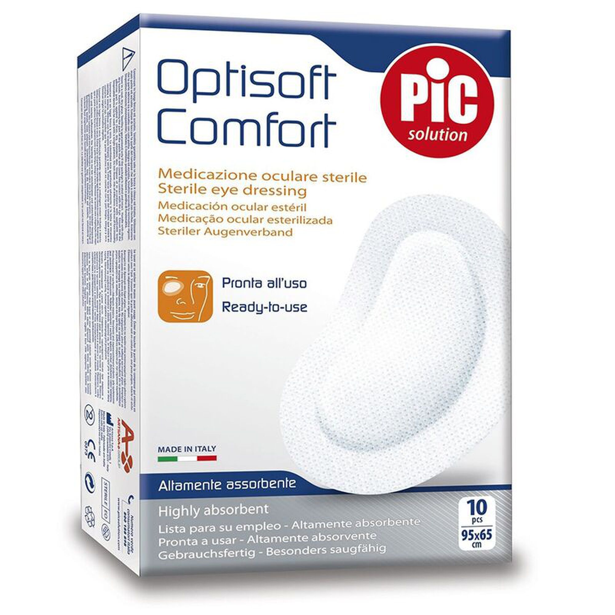 Tampões Oculares com Bordo Autocolante