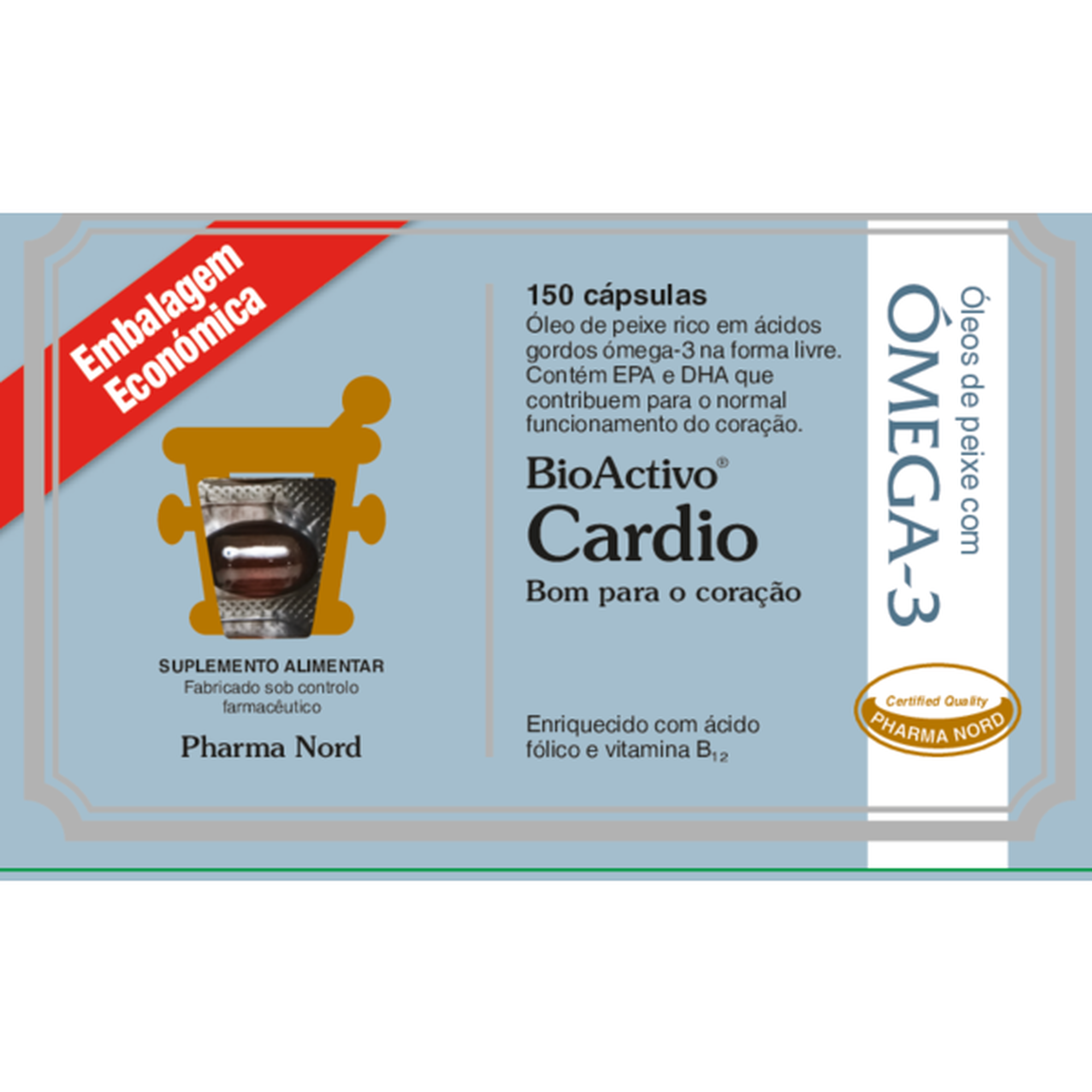 Suplemento Cápsulas de Ómega 3 Cardio