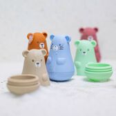 Bath Toy Silicone Pink Mix Wells Image 3