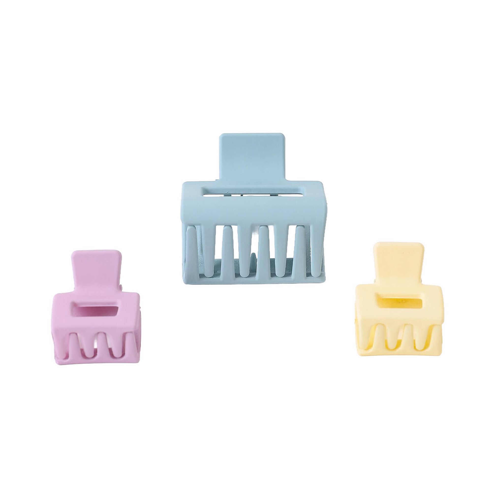 Set de Molas Retangulares para Cabelo