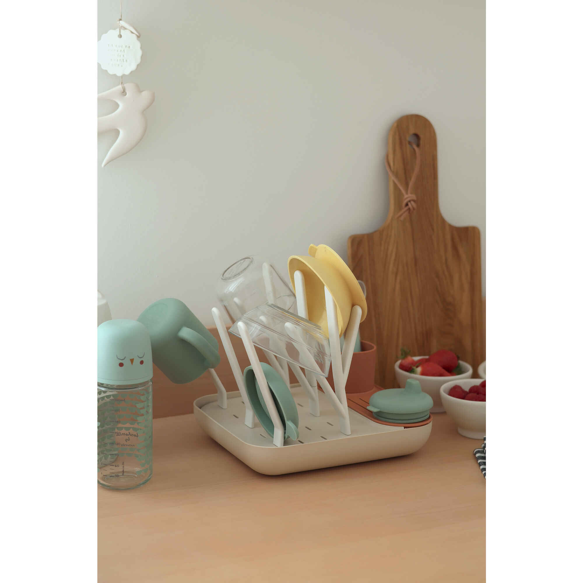 Forest Bottle Drainer Misty Terracotta