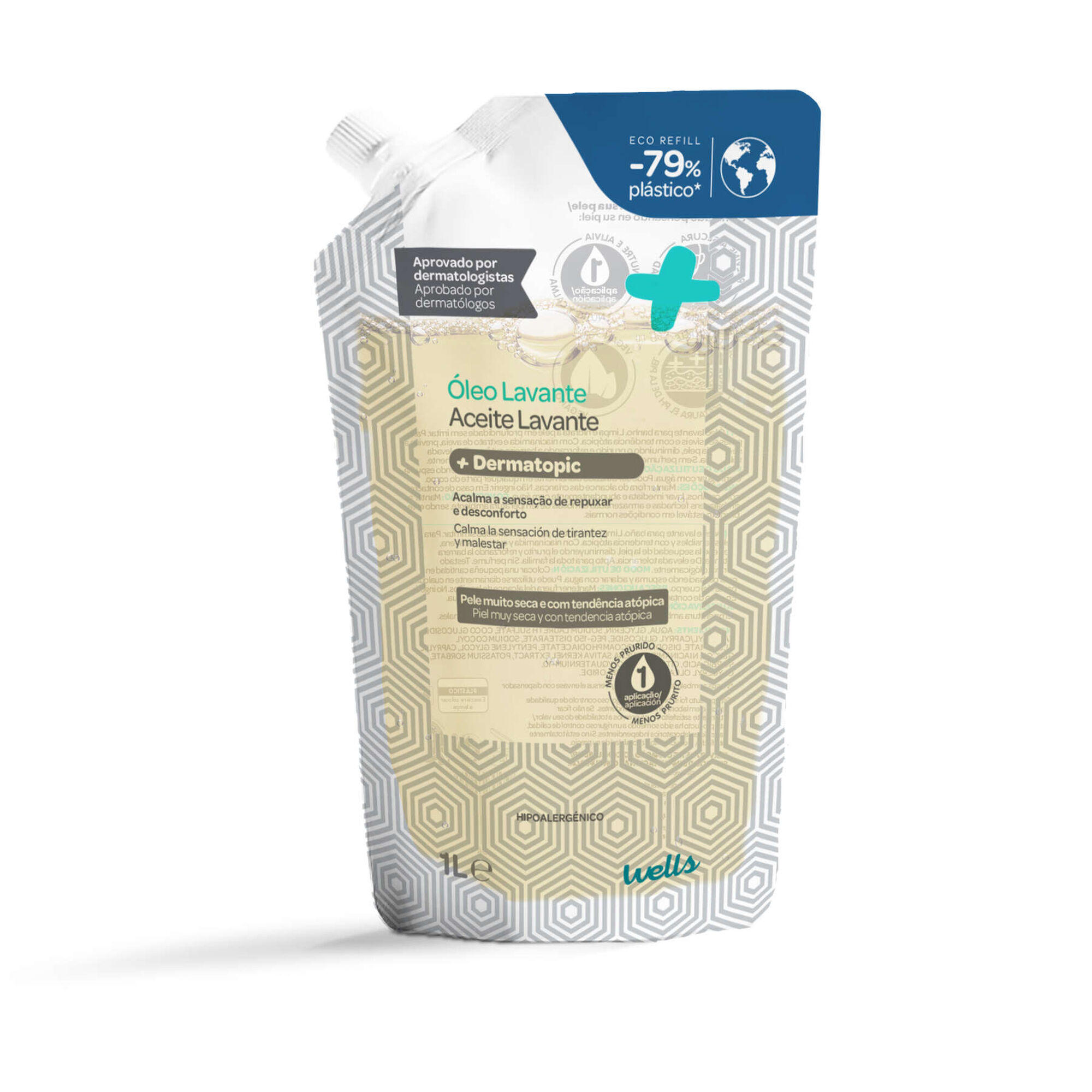 Óleo Lavante Dermatopic Pele Atópica Recarga