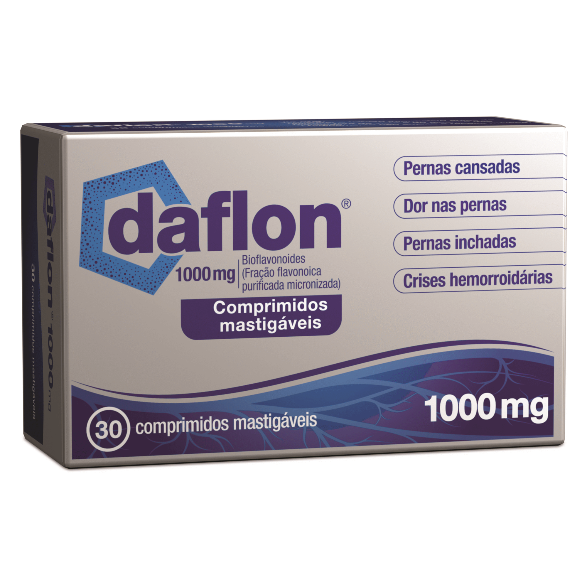 Daflon 1000mg Comprimidos Mastigáveis