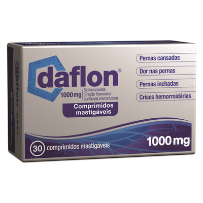 Daflon 1000mg Comprimidos Mastigáveis