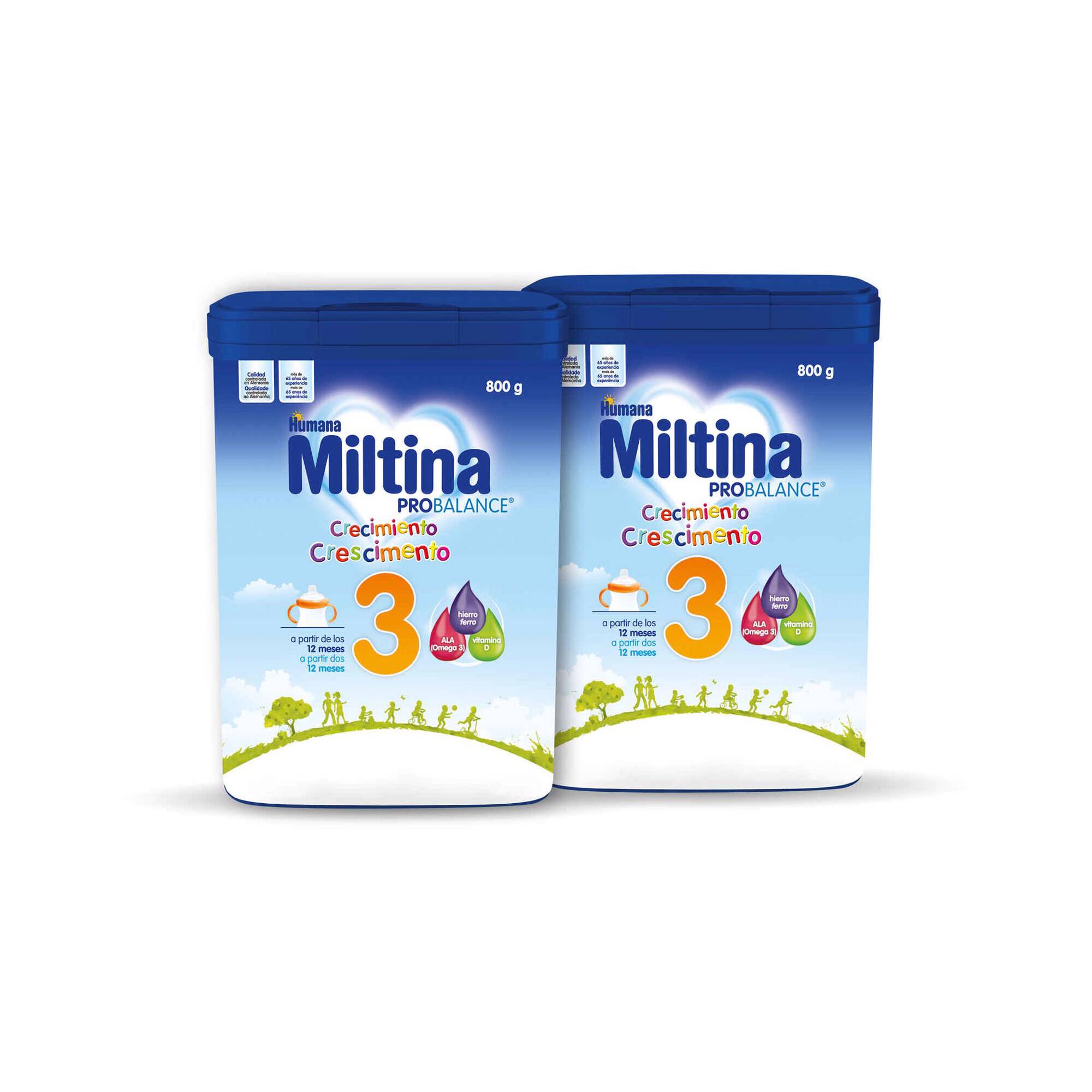 Duopack Leite Miltina 3