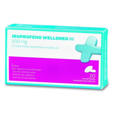 Ibuprofeno Comprimidos Dor e Febre Wells