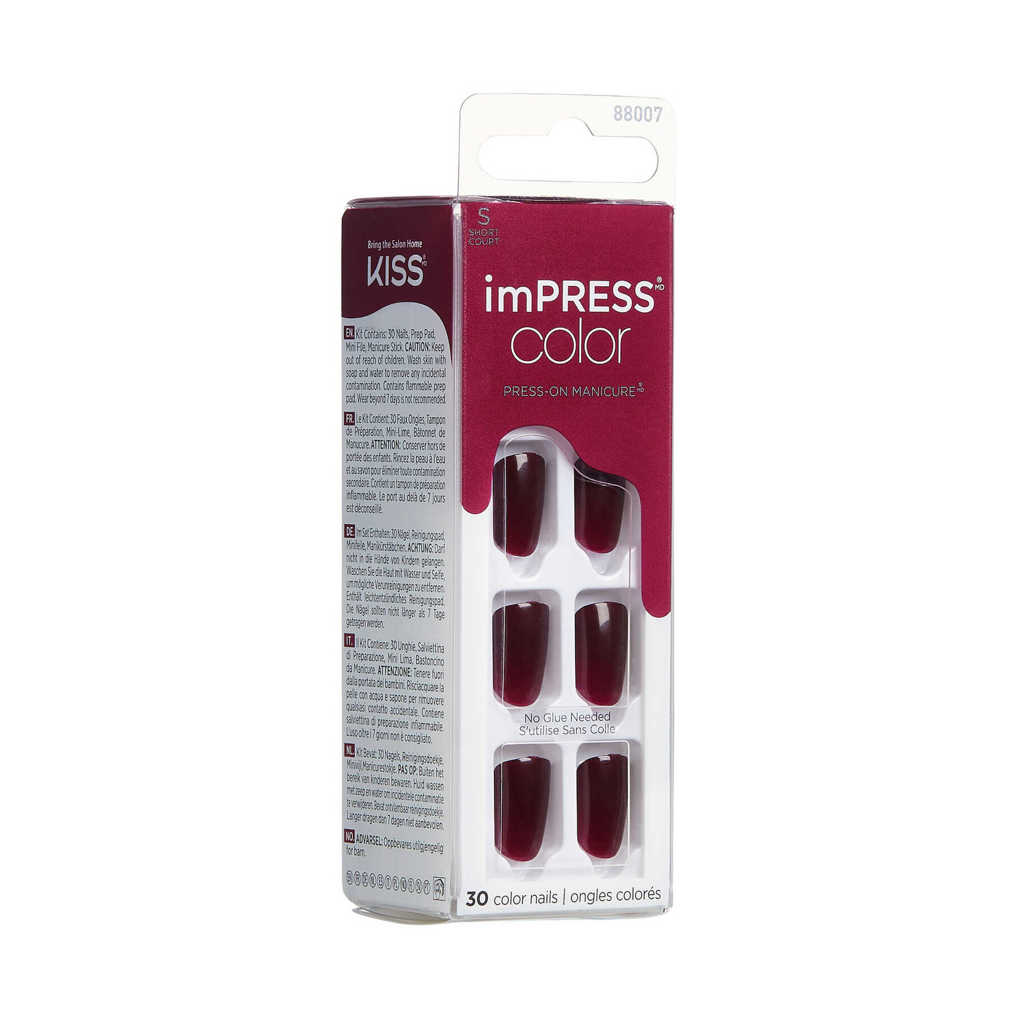 imPRESS Nails Red