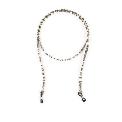 Cordão para Óculos Étnico Beige