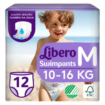Cuecas Descartáveis Praia Tamanho M 10-16 kg