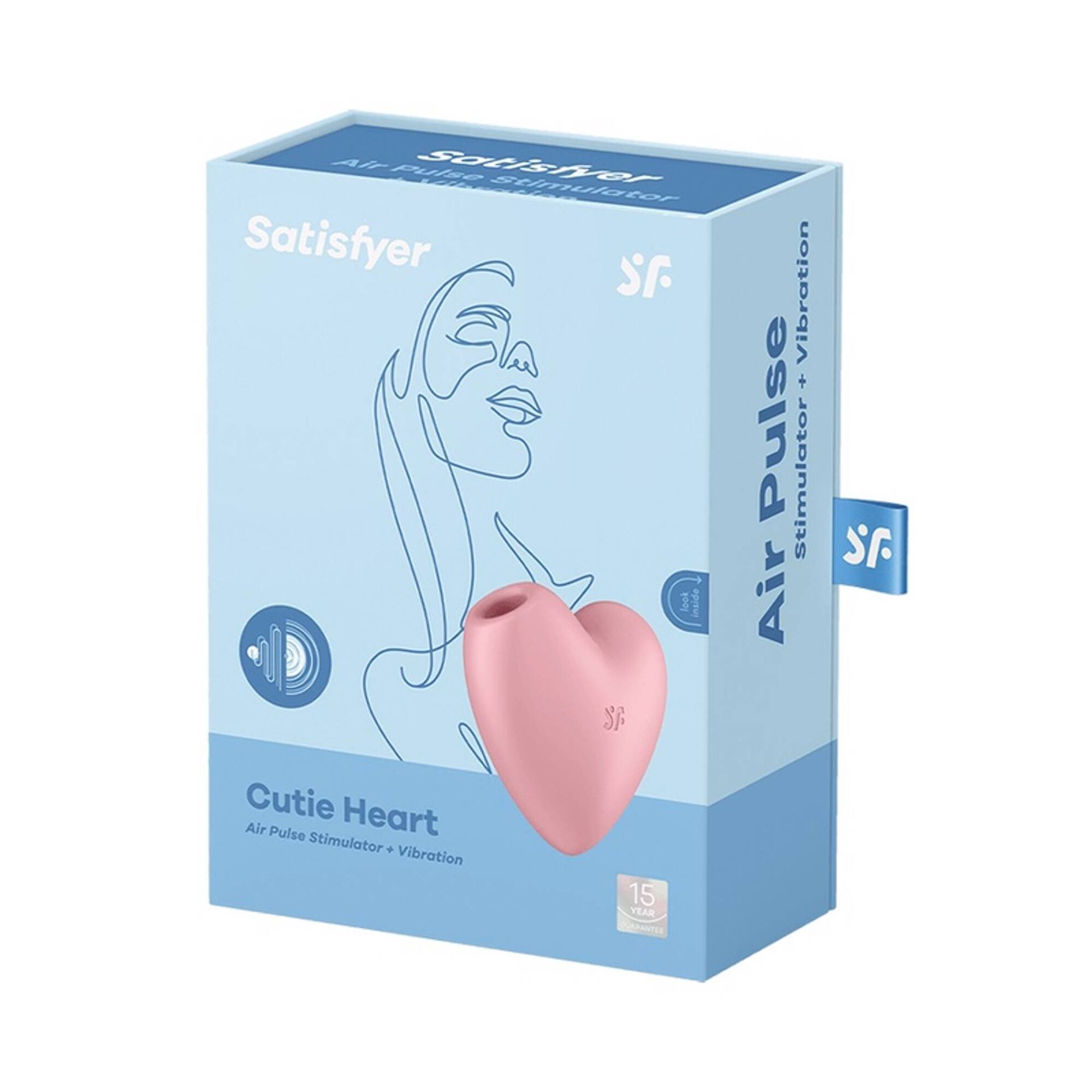 Vibrador em Forma de Coração Cutie Heart